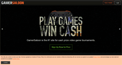 Desktop Screenshot of gamersaloon.com